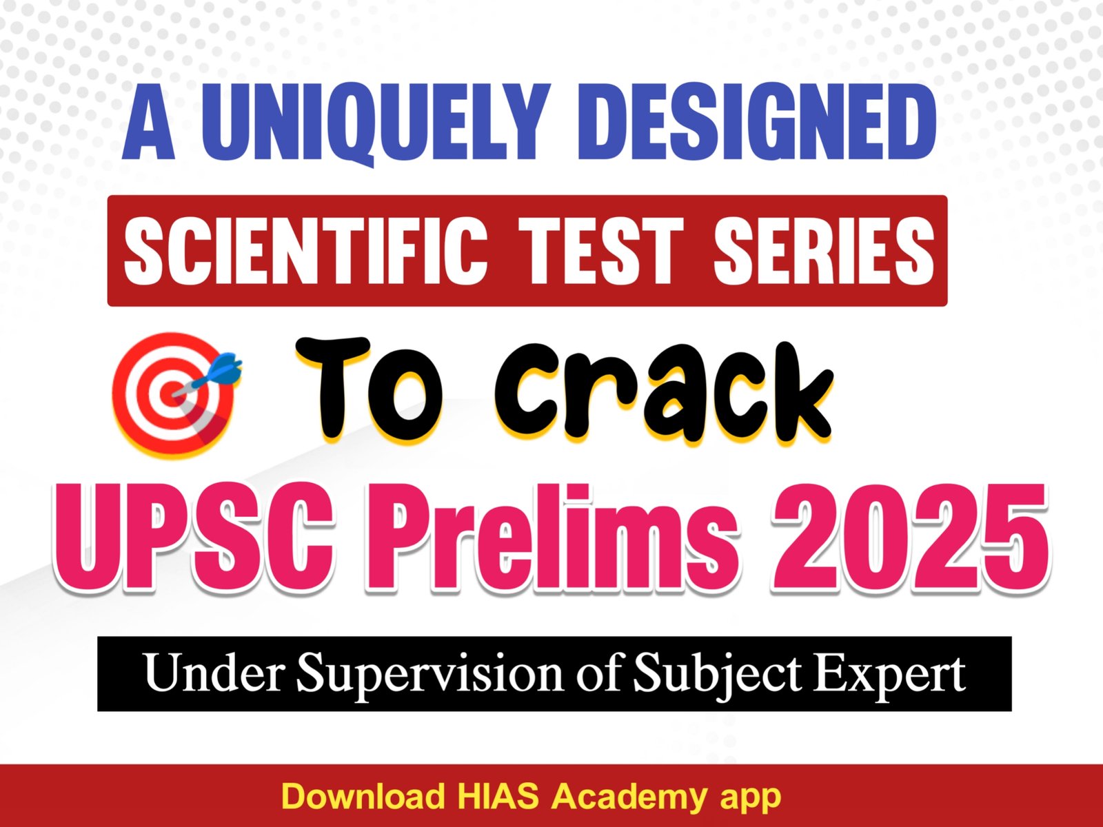 unique scientific test series